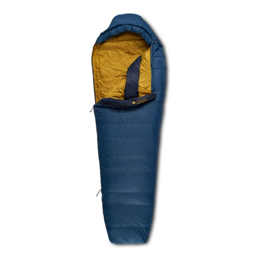 Down sleeping bag (long, right)